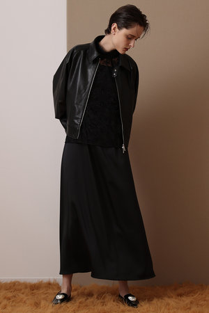 アルアバイル/allurevilleの【予約販売】サテンンロングキャミドレス(110500/110503)