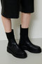 【予約販売】【allureville×CORSO ROMA 9】サイドゴアショートブーツ アルアバイル/allureville