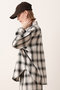 【予約販売】オンブレーチェックシャツ アルアバイル/allureville