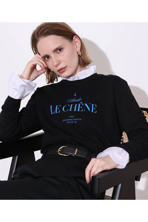 アルアバイル/allurevilleの【予約販売】ステッカーロゴロングTシャツ(110100/110103)