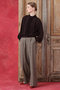 【予約販売】【LOULOU WILLOUGHBY】グレンチェックワイドパンツ アルアバイル/allureville