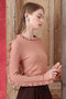 【予約販売】【LOULOU WILLOUGHBY】レーシィーニットインナー アルアバイル/allureville