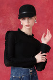 【LOULOU WILLOUGHBY】レーシィーニットインナー