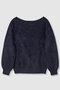 【予約販売】カシミヤブレンドファー加工プルオーバー アルアバイル/allureville