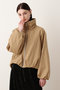 【予約販売】スタンドカラーバレル中綿入ブルゾン アルアバイル/allureville