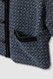 【予約販売】ツイードデニムノーカラージャケット アルアバイル/allureville