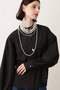 【予約販売】パールカラーコクーンブラウス アルアバイル/allureville