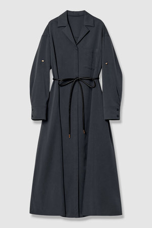 アルアバイル/allurevilleの【予約販売】フィブリルストレッチシャツワンピース(110500/110503)