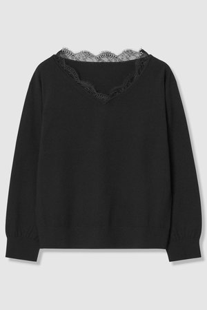 アルアバイル/allurevilleの【予約販売】レーストリミングVプルオーバー(110300/110301)