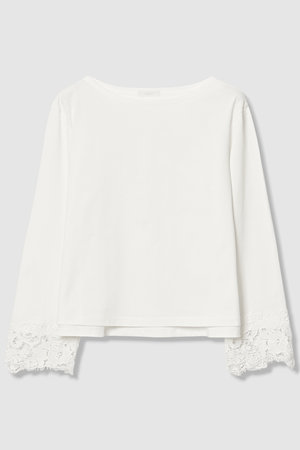 アルアバイル/allurevilleの【予約販売】レースカフバスクプルオーバー(110100/110103)