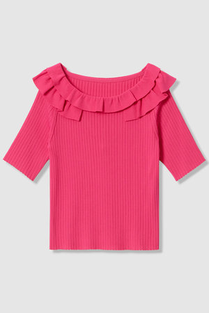 アルアバイル/allurevilleの【予約販売】フリルカラープルオーバー(110300/110301)
