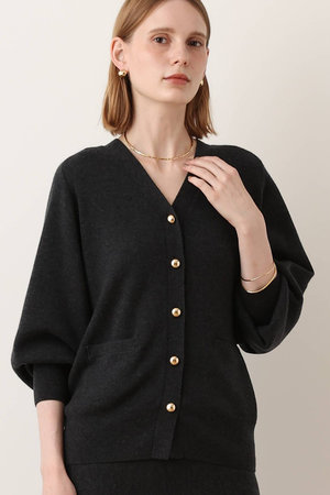 アルアバイル/allurevilleの【予約販売】◇ウールスムースカーディガン