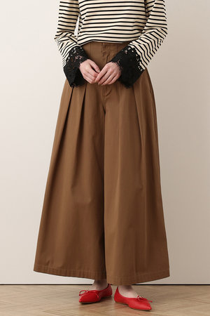 アルアバイル/allurevilleの【予約販売】ハイウェストワイドチノパンツ(110600/110601)