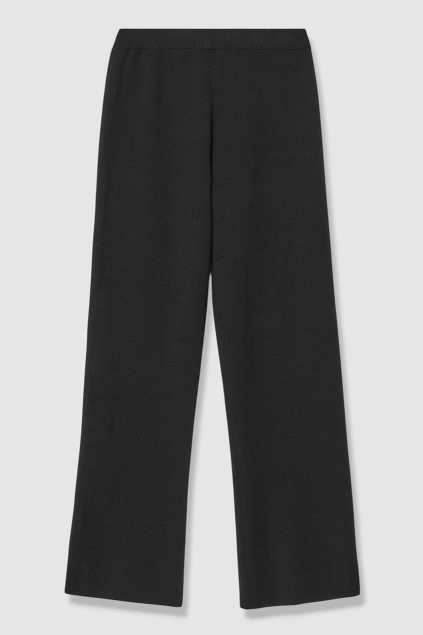 アルアバイル/allurevilleの【予約販売】ハーフミラノニットパンツ(ブラック/20262012240-95-020)