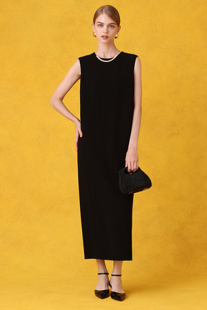 アルアバイル/allurevilleの【予約販売】【LOULOU WILLOUGHBY】2WAYパールネックレスノースリワンピース(110500/110503)
