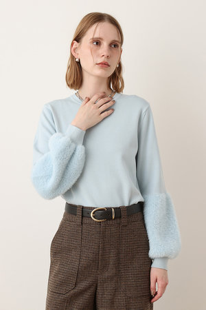 アルアバイル/allurevilleの【予約販売】フェザーカフプルオーバー(110300/110301)