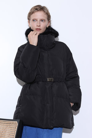 アルアバイル/allurevilleの【予約販売】ダウンスタンドミドルコート(110900/110902)