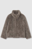 【予約販売】〈別注〉フェイクカシミヤスタンドブルゾン アルアバイル/allureville