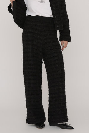 アルアバイル/allurevilleの【予約販売】ニットツィードパンツ