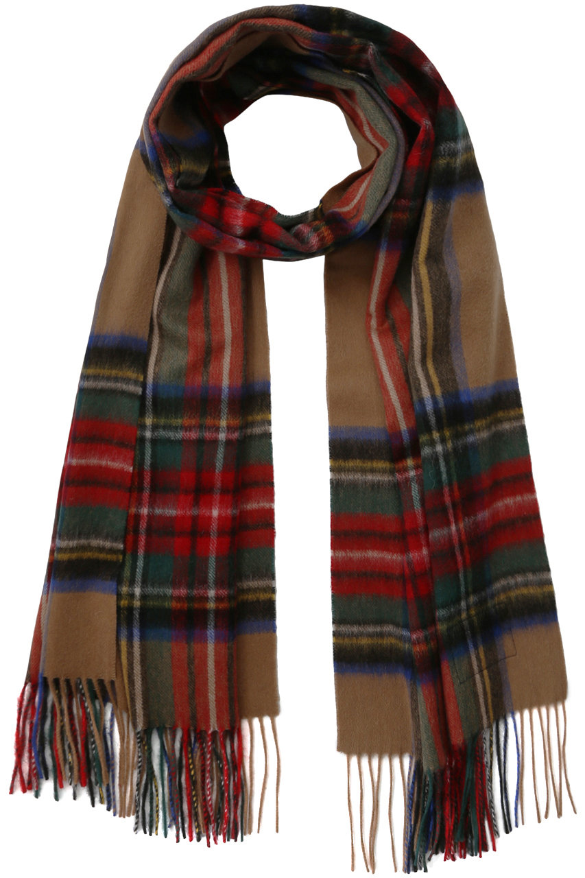 Allureville Tweedmill ストール ベージュ の通販 Elleshop