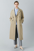 ベルテッドトレンチコート