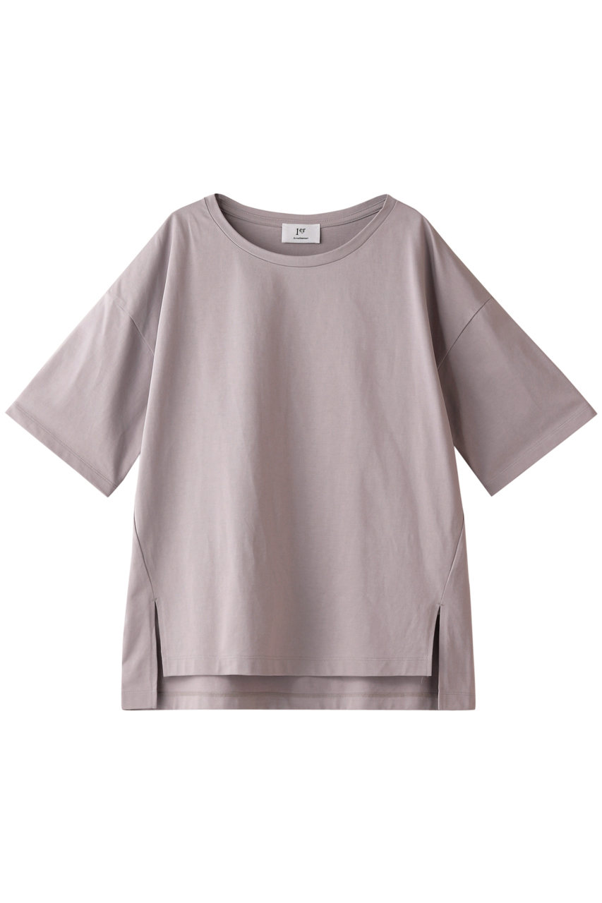SALE 【10%OFF】 1er Arrondissement プルミエ アロンディスモン クルーネックカットソー ラベンダー