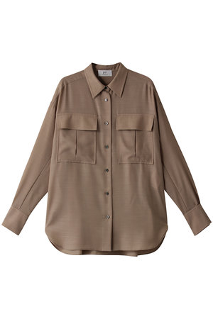 プルミエ アロンディスモン/1er Arrondissementのウール混シアーシャツ