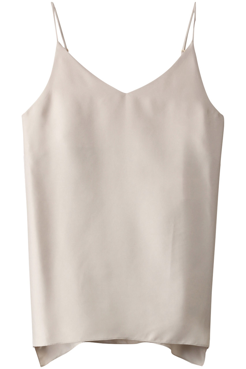 1er Arrondissement プルミエ アロンディスモン シルクキャミソール ベージュ の通販 Elleshop エル ショップ