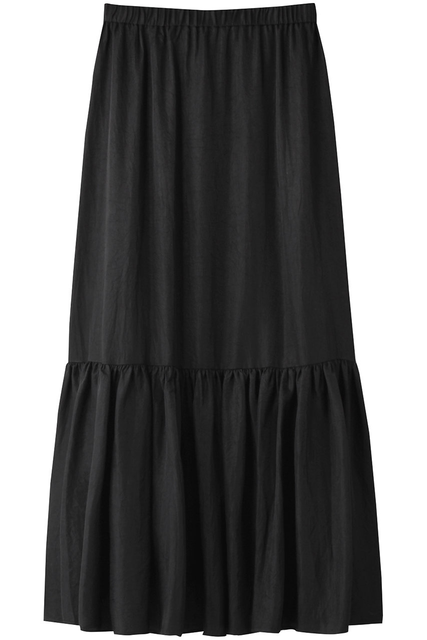 プルミエ アロンディスモン/1er Arrondissementの切替ギャザースカート(ブラック/B1022AFS025)