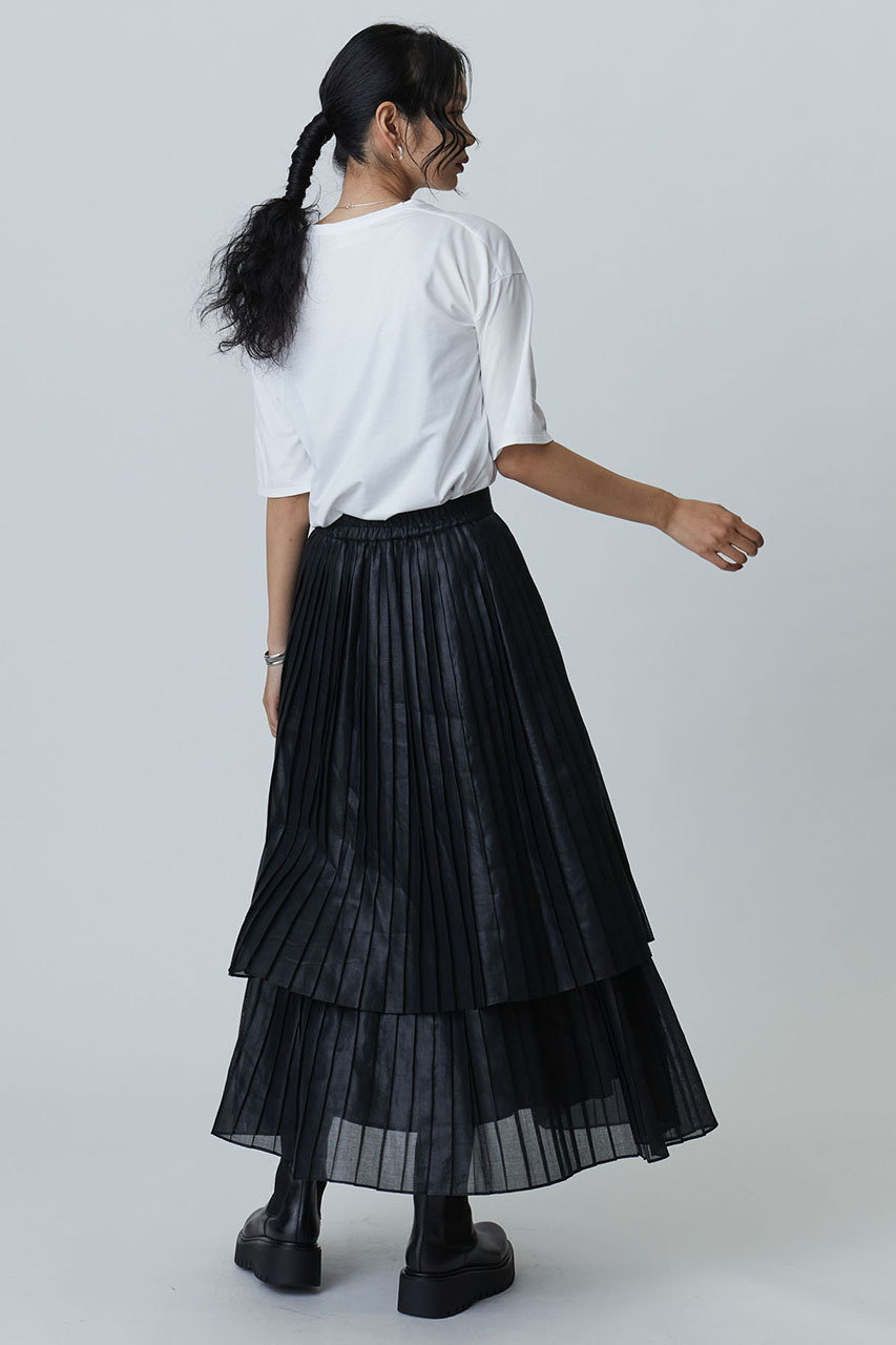 プリーツロングスカート1er プルミエアロンディスモン