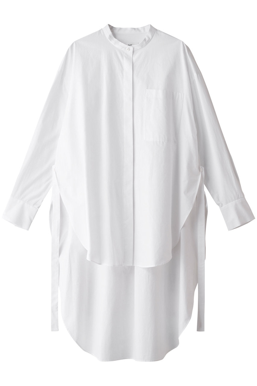 プルミエ アロンディスモン/1er Arrondissementのタイプライターバックテールシャツ(ホワイト/B1023AFT015)