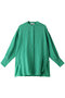 キュプラフィブリルスタンドカラーシャツ プルミエ アロンディスモン/1er Arrondissement グリーン