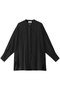 キュプラフィブリルスタンドカラーシャツ プルミエ アロンディスモン/1er Arrondissement ブラック