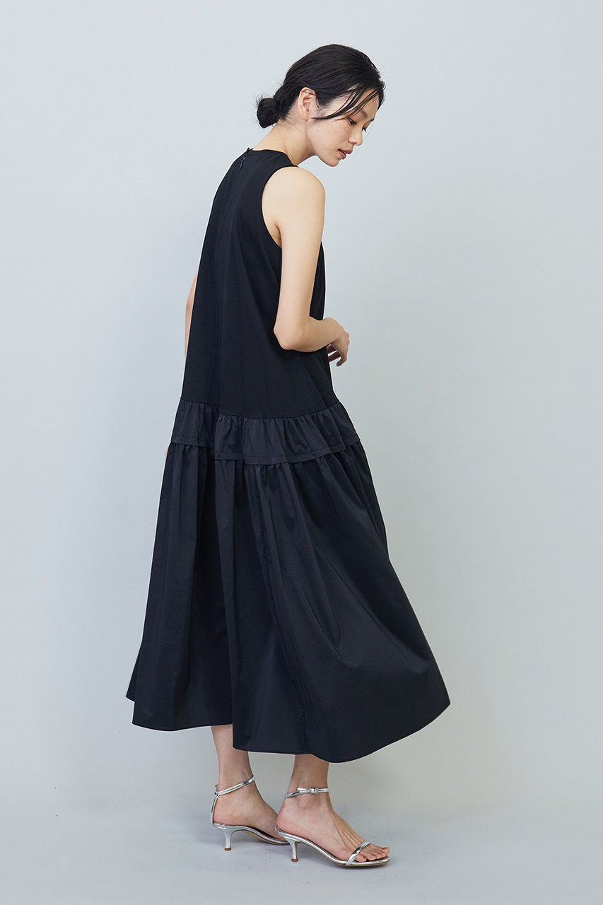 プルミエアロンディスモン 1er タフタピンタックティアードワンピース 近年 1er Arrondissement(プルミエ アロンディスモン)｜コットンポンチ