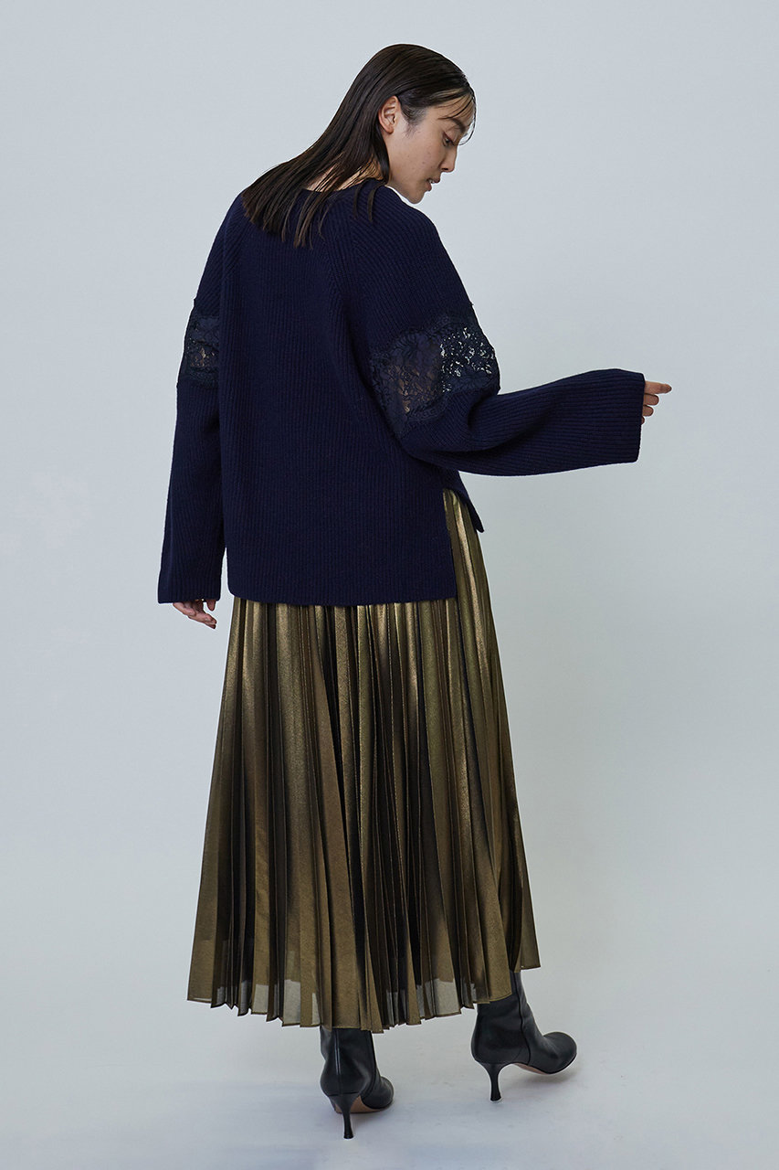 1er Arrondissement(プルミエ アロンディスモン)｜レース畦Vネック