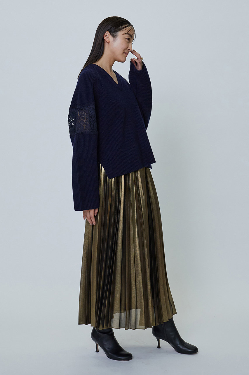 1er Arrondissement(プルミエ アロンディスモン)｜レース畦Vネック