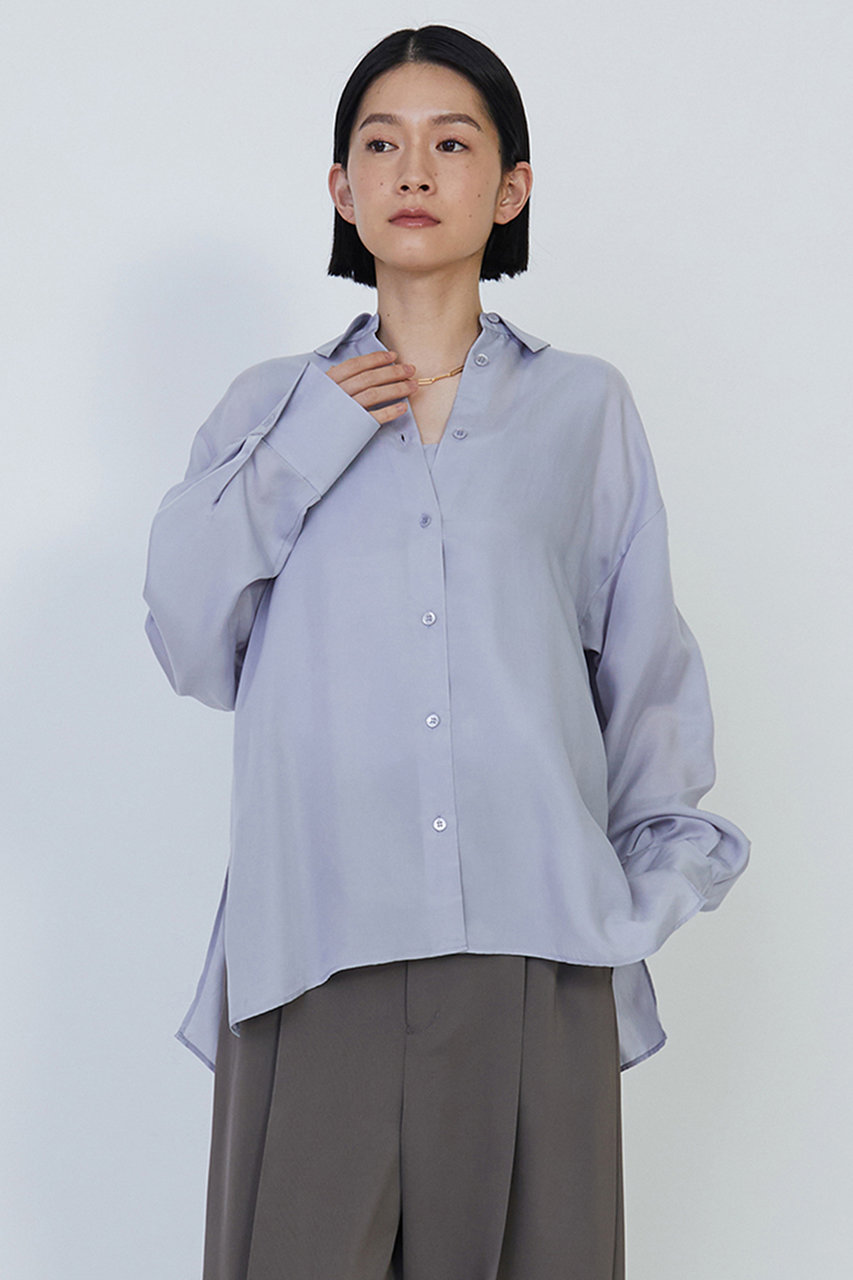 1er Arrondissement ベージュ長袖シャツ 36サイズ トップス