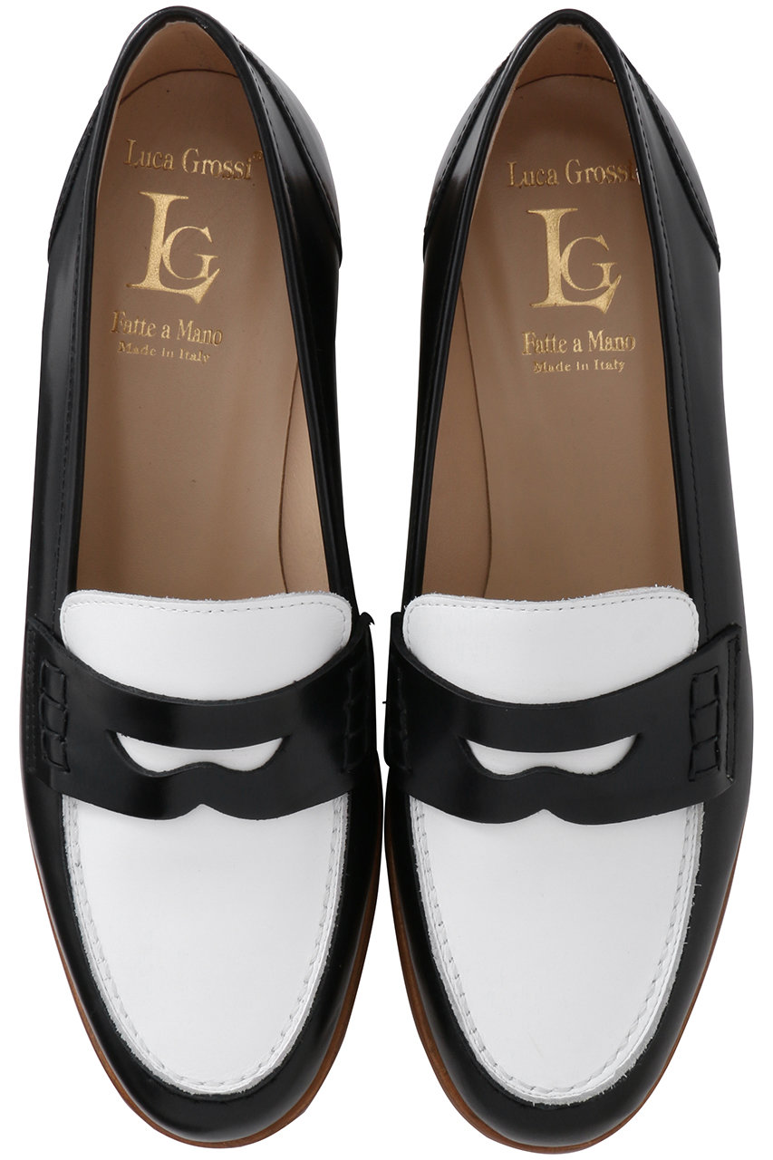 1er Arrondissement 【LUCA GROSSI】ローファー (ブラック, L(38)) プルミエ アロンディスモン ELLE SHOP 1er Arrondissement 【LUCA GROSSI】ローファー (ブラック, L(38)) プルミエ アロンディスモン ELLE SHOP