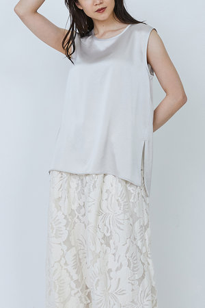 プルミエ アロンディスモン/1er Arrondissementのサテンタンクトップ(110400/110401)