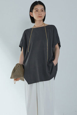 プレミアム天竺ニュアンストップス