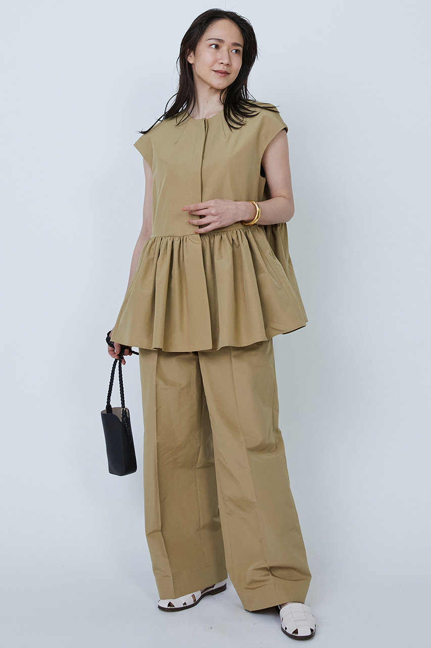 1er Arrondissement/ベージュタフタブルゾン 1er Arrondissement（プルミエアロンディスモン）の「【WEB限定