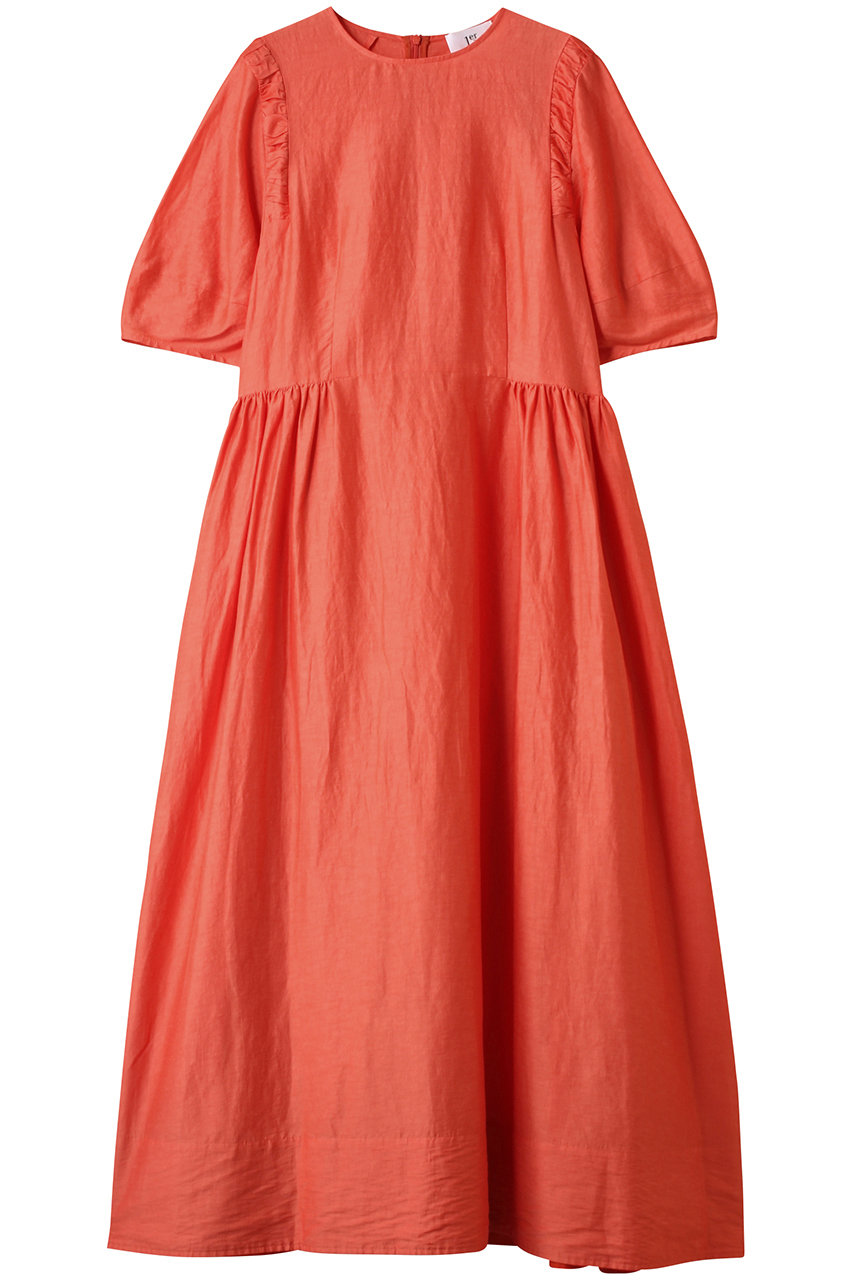 ショルダーギャザーワンピース