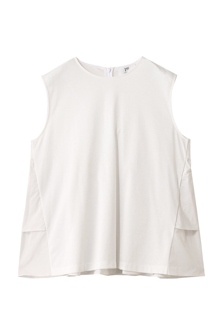 ポンチ×タフタバックティアードプルオーバー