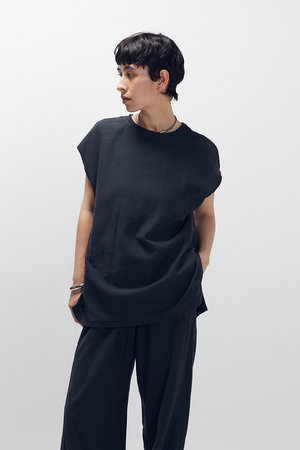 プルミエアロンディスモン ボーダーカットソー Tシャツ 美品 1er Arrondissement｜プルミエ アロンディスモンのカットソー・T