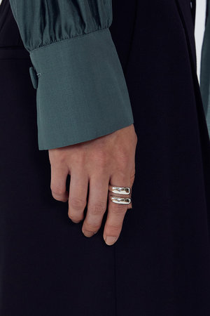 プルミエ アロンディスモン/1er Arrondissementの【PHILIPPE AUDIBERT】2ラインリング(150400/150401)