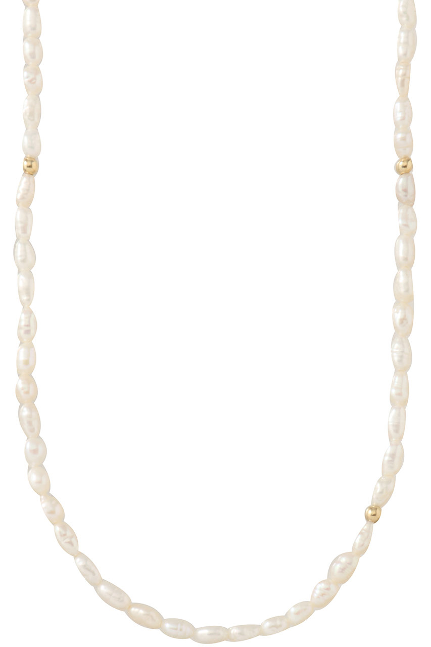 1er Arrondissement 【Lemme.】ミニパールネックレス (シルバー, F) プルミエ アロンディスモン ELLE SHOP 1er Arrondissement 【Lemme.】ミニパールネックレス (シルバー, F) プルミエ アロンディスモン ELLE SHOP