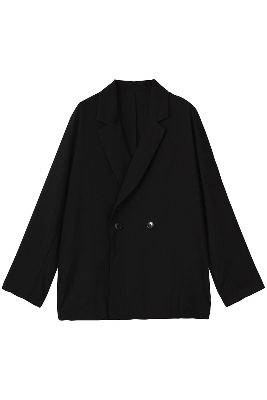 1er Arrondissement テンセルライトジャケット (ブラック, 36) プルミエ アロンディスモン ELLE SHOP