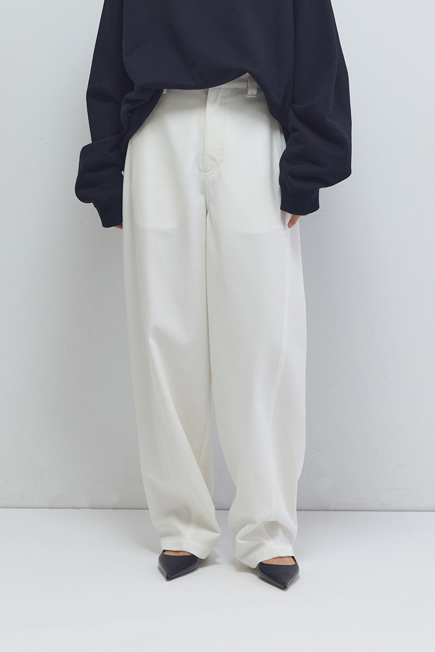 □美品現行プルミエアロンディスモン【定価1.9】両面起毛パンツ オフ