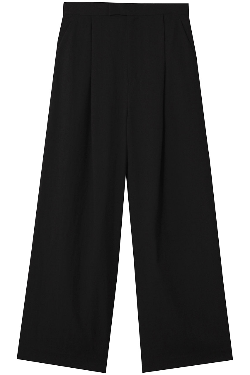 プルミエ アロンディスモン/1er Arrondissementのテンセルワイドパンツ(ブラック/B1053AFP051)