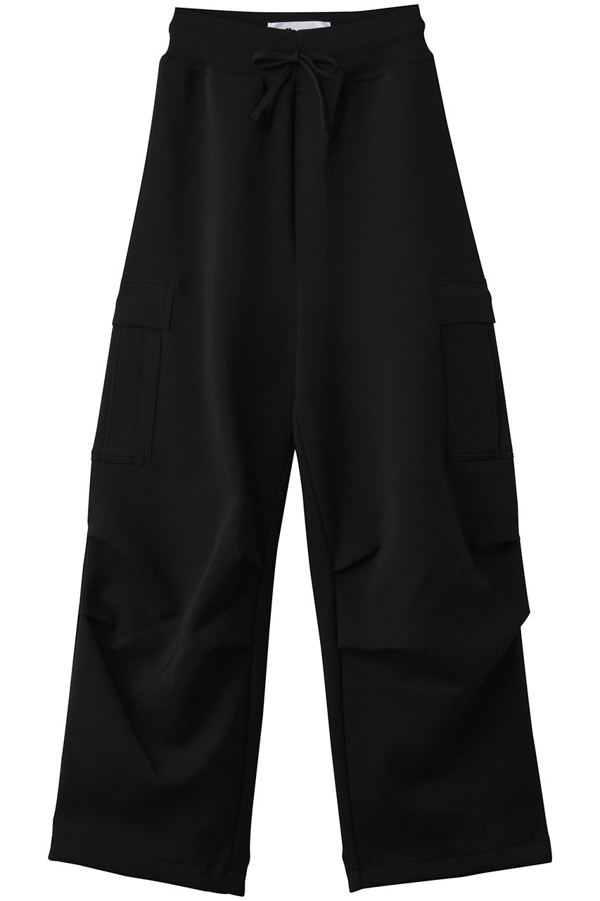 1er Arrondissement 【LOWER】18Gスムースミリタリーパンツ (ブラック, S) プルミエ アロンディスモン ELLE SHOP 1er Arrondissement 【LOWER】18Gスムースミリタリーパンツ (ブラック, S) プルミエ アロンディスモン ELLE SHOP